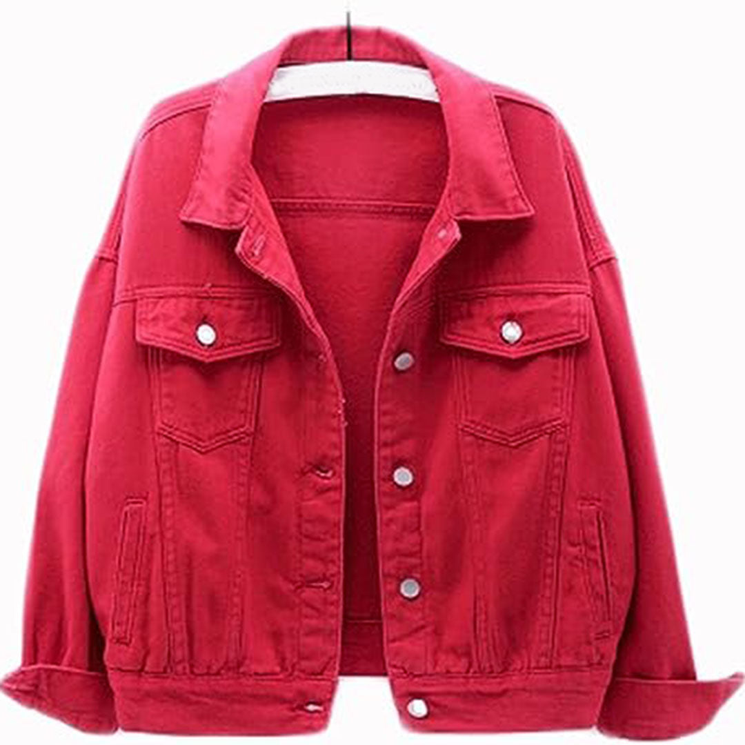 Chloe – Kurze und fröhliche Jeansjacke