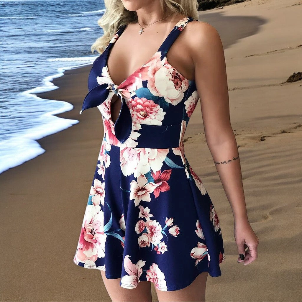 ISLA – Sommer-Jumpsuit mit Chic Bow und bequemem Schnitt