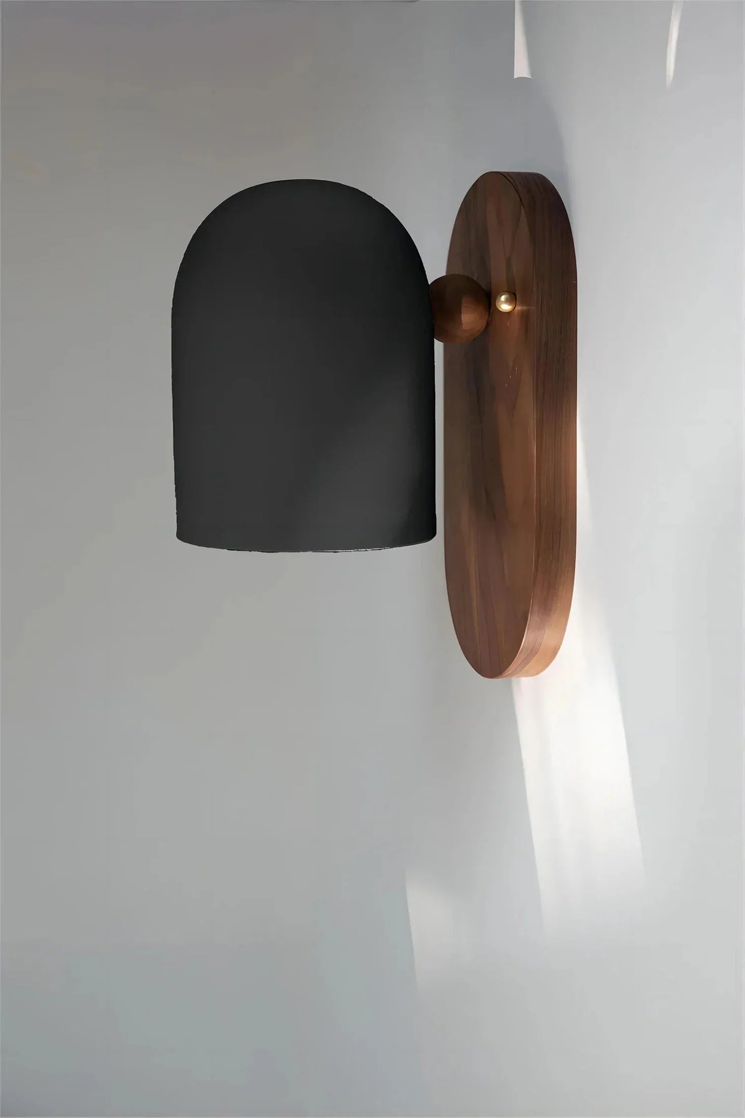 Variant image for Wabi-Sabi Wandlampe aus Walnussholz - Elegante LED Wandleuchte für Wohnzimmer und Schlafzimmer, Energieeffizient und Modern-5