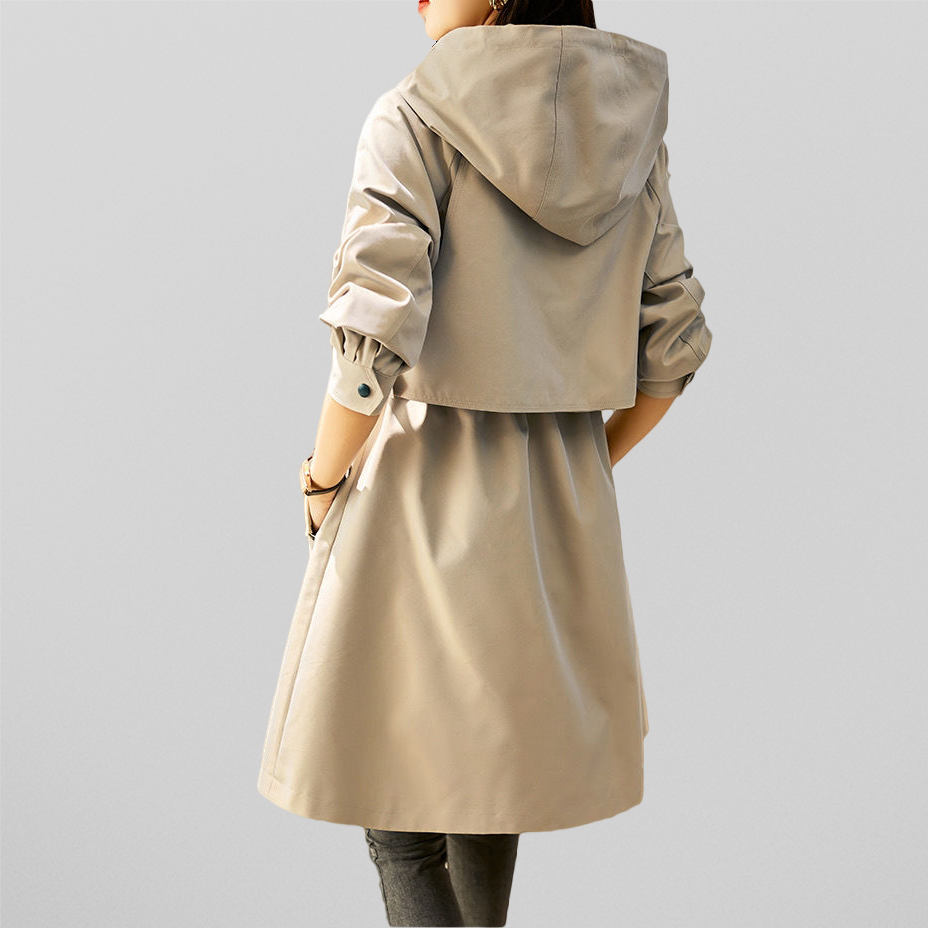 Crimson Elegance Damenjacke | Stilvolle Jacke mit funktionalen Details für jede Jahreszeit