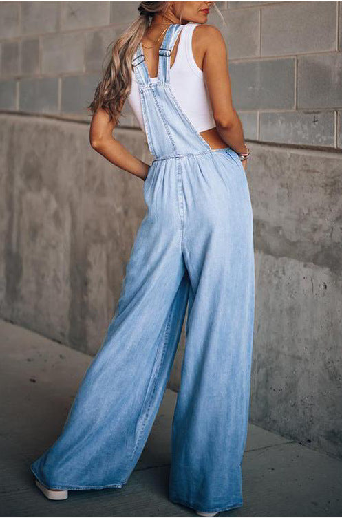 MILA – Stylischer Denim-Jumpsuit für Damen
