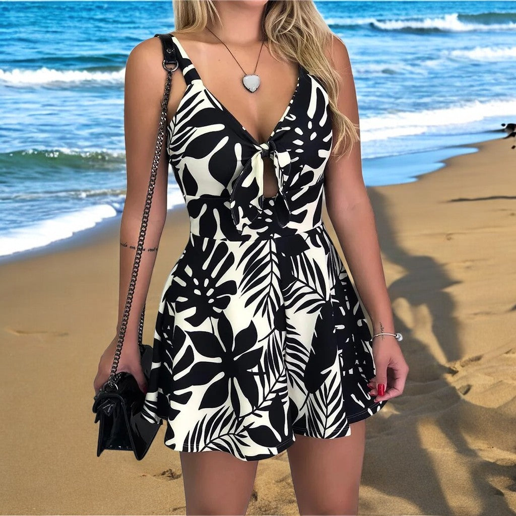 ISLA – Sommer-Jumpsuit mit Chic Bow und bequemem Schnitt