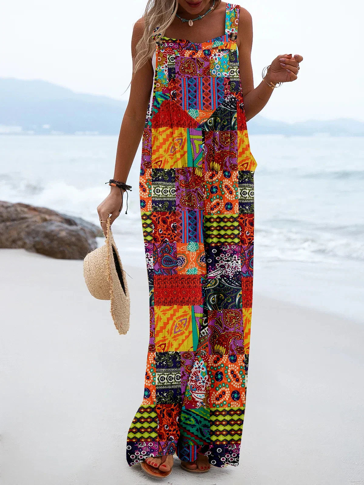 VEVINA – Bohemian Chic Jumpsuit Für Elegante Looks