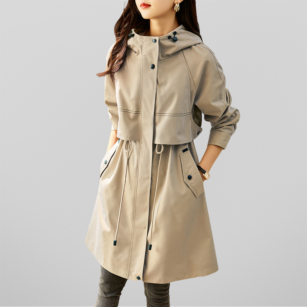 Crimson Elegance Damenjacke | Stilvolle Jacke mit funktionalen Details für jede Jahreszeit