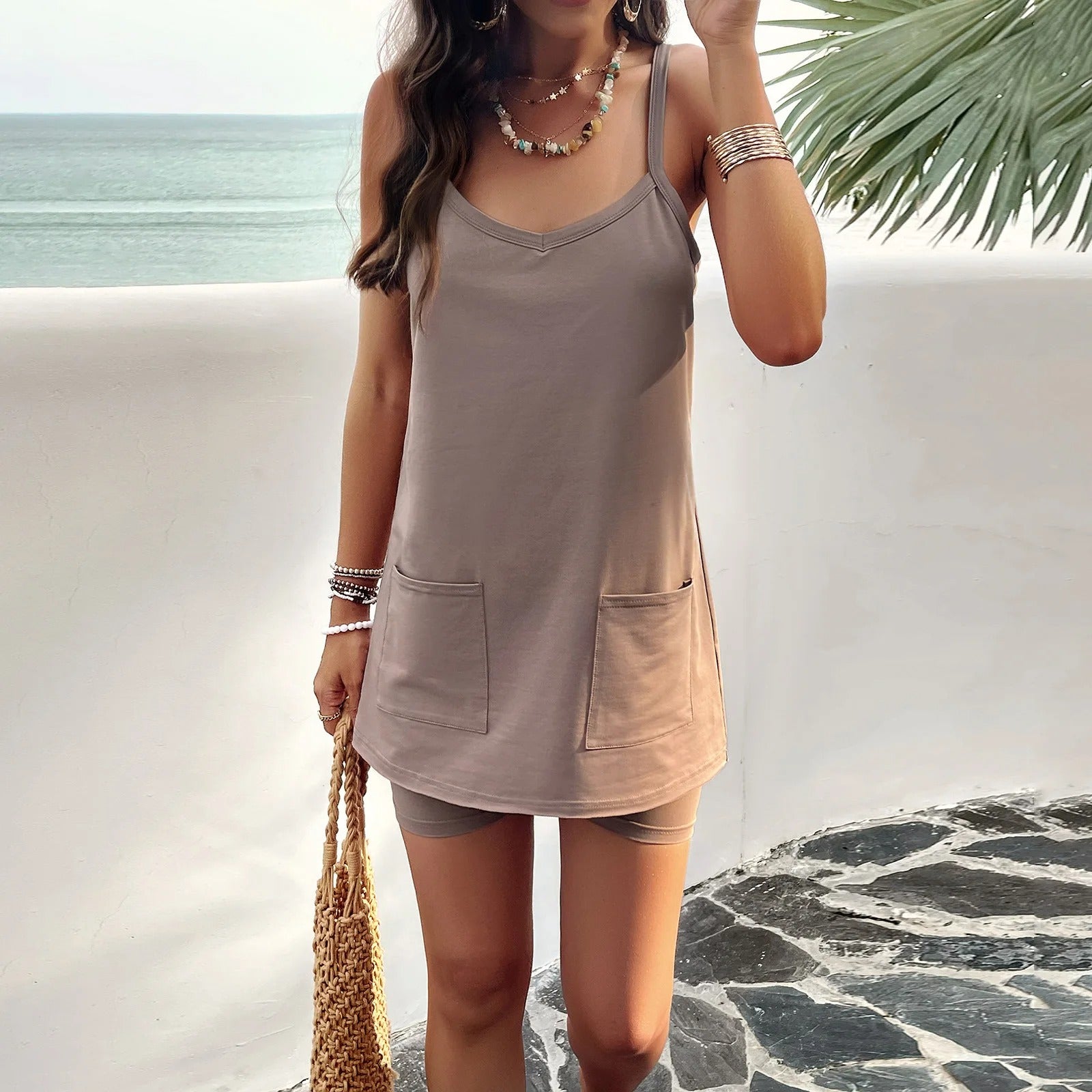 SOMMERSET – Ärmelloses Top und Mini-Shorts Set