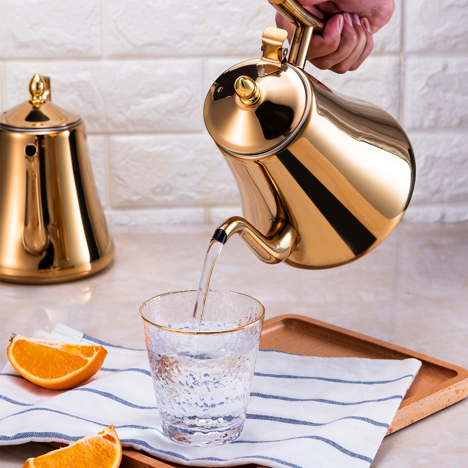 Edelstahl Teekessel mit Abnehmbarem Infuser - Induktionsgeeignet, 1,0L, 1,5L und 2,0L Kapazität für Perfekten Teegenuss-2