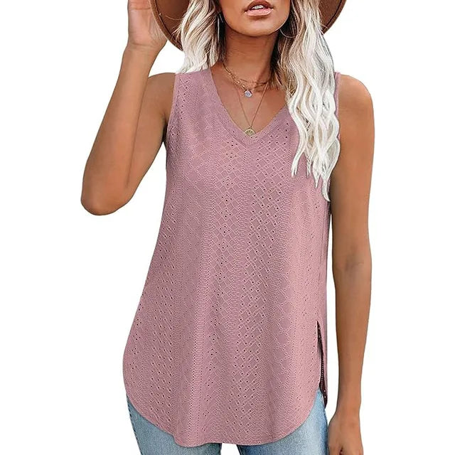 Spitzen-Tanktop "Clara" | Sommerliche Leichtigkeit mit femininem Flair
