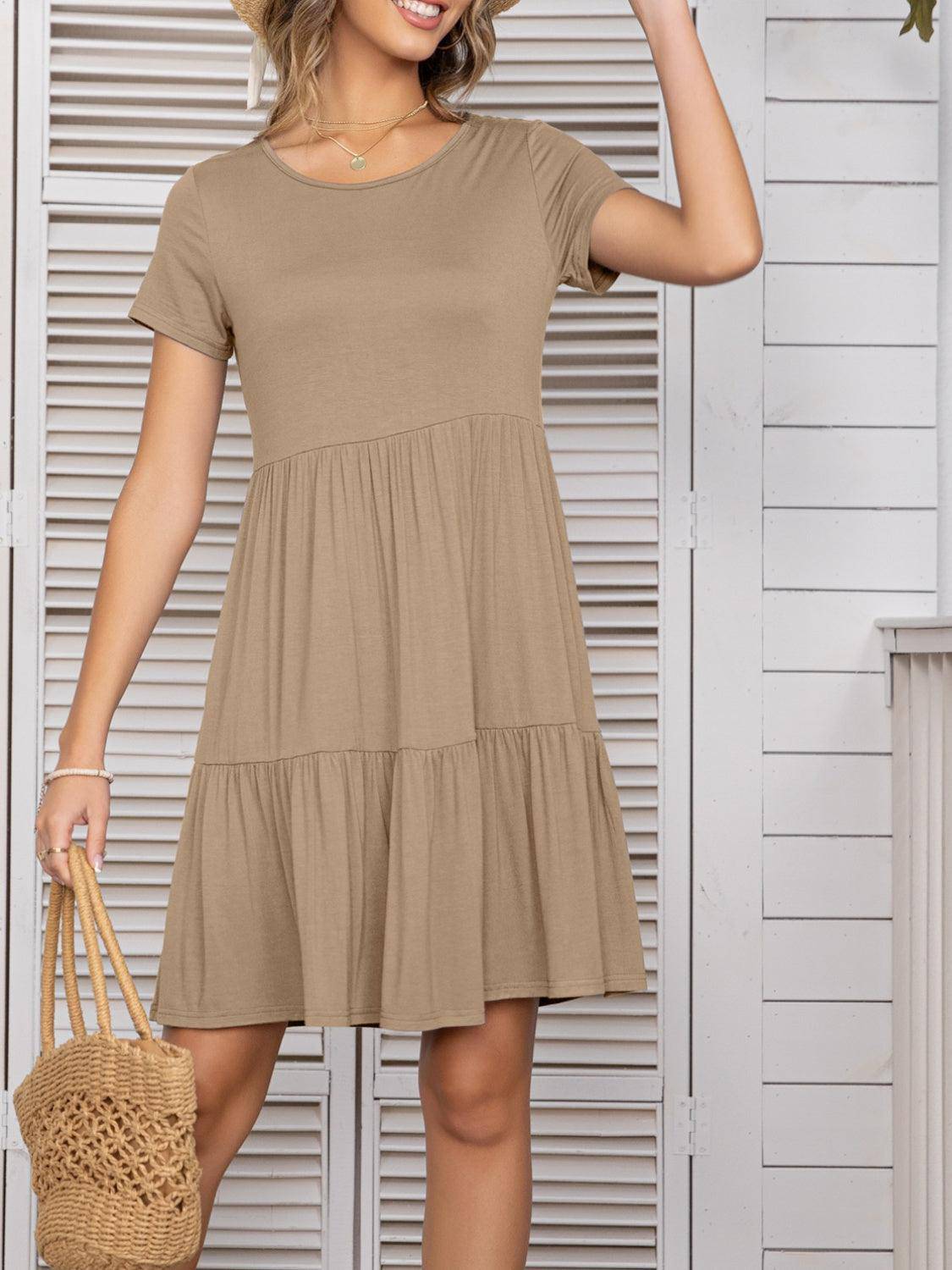 CLASSIC TEE MINI DRESS – Bequemes Sommerkleid aus Baumwolle