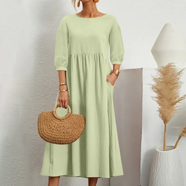 ARIZONA – Elegantes Midi-Kleid aus hochwertigem Stoff