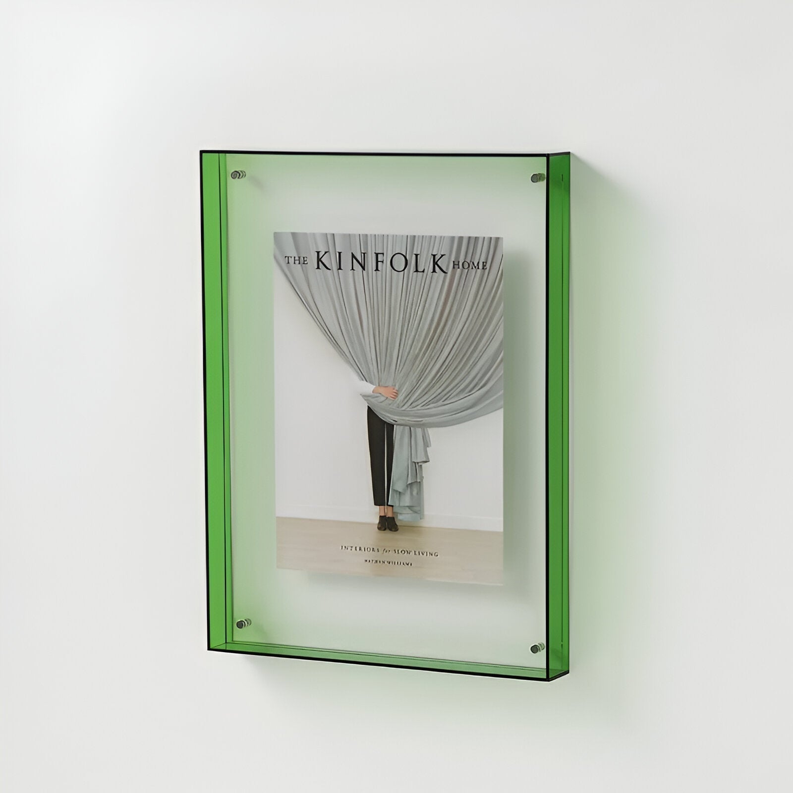 Variant image for Farbiger Transparenter Acrylbilderrahmen Rechteckig in Verschiedenen Größen - Modernes Design für Fotos-33