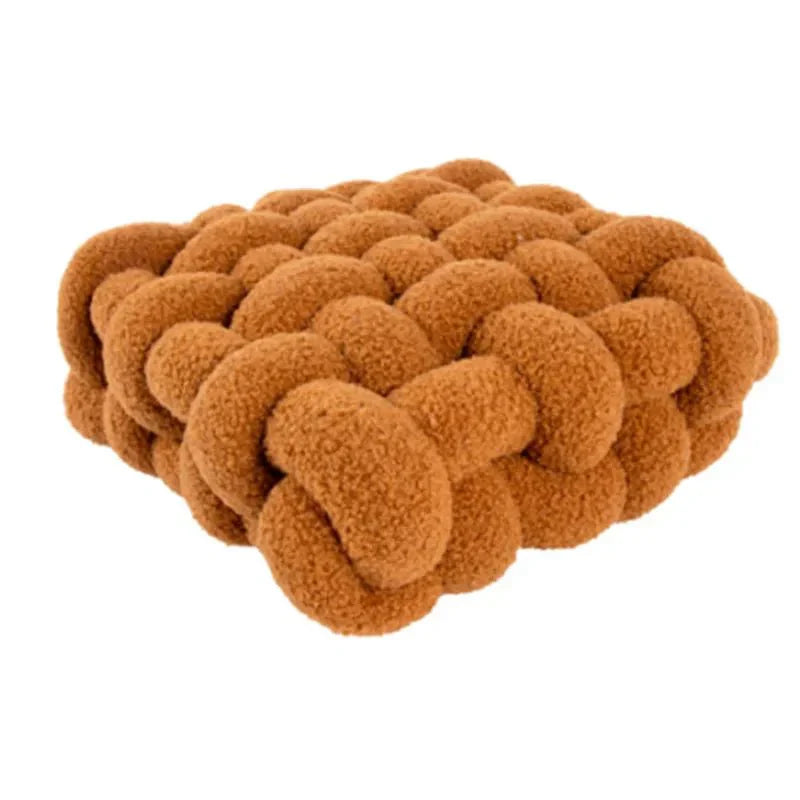 Variant image for Buntes Plüsch Knotensofa-Kissen in Klein und Groß - Weiches Sitz- und Rückenkissen für Modernes Wohndesign-7