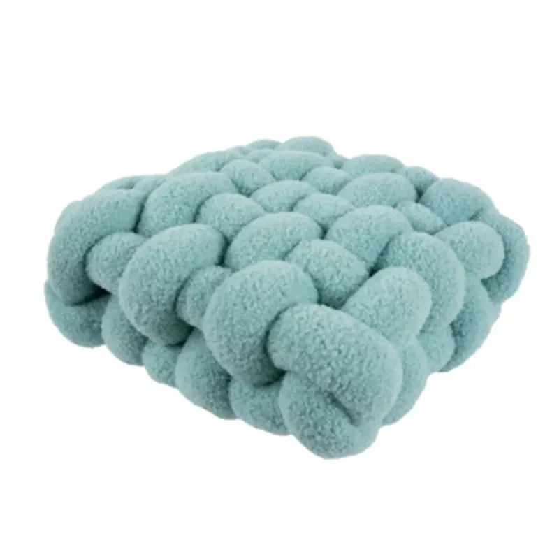 Variant image for Buntes Plüsch Knotensofa-Kissen in Klein und Groß - Weiches Sitz- und Rückenkissen für Modernes Wohndesign-13