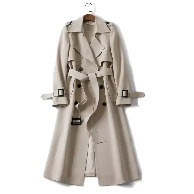 Klassischer Frühlings-Trenchcoat