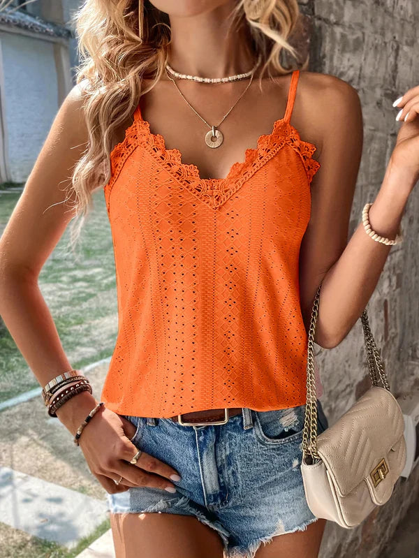 Spitzen-Top "Helena" | Raffinierte Eleganz mit femininem Charme