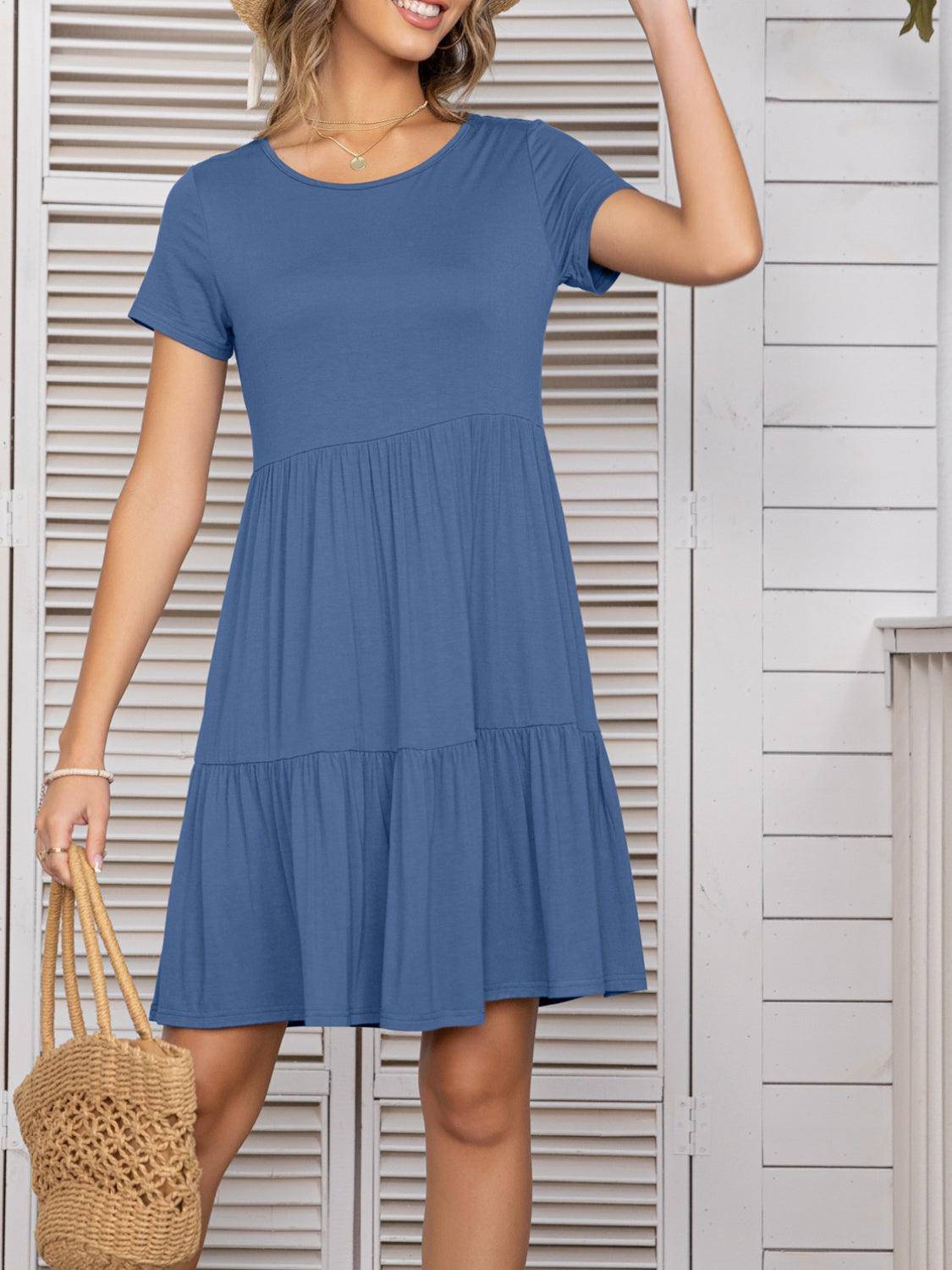CLASSIC TEE MINI DRESS – Bequemes Sommerkleid aus Baumwolle