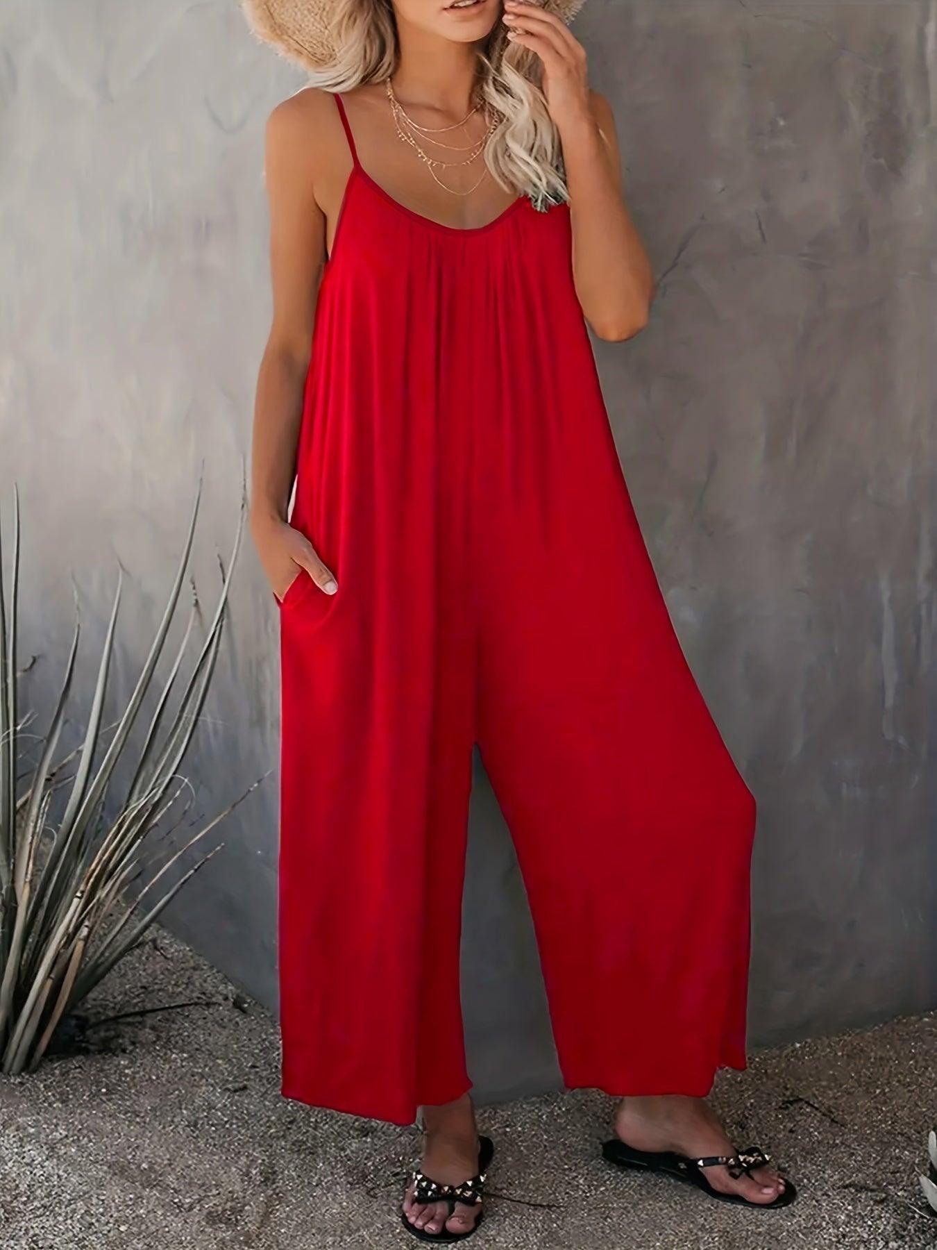 EMBER – Relaxed Fit Damen Jumpsuit für Mühelosen Stil