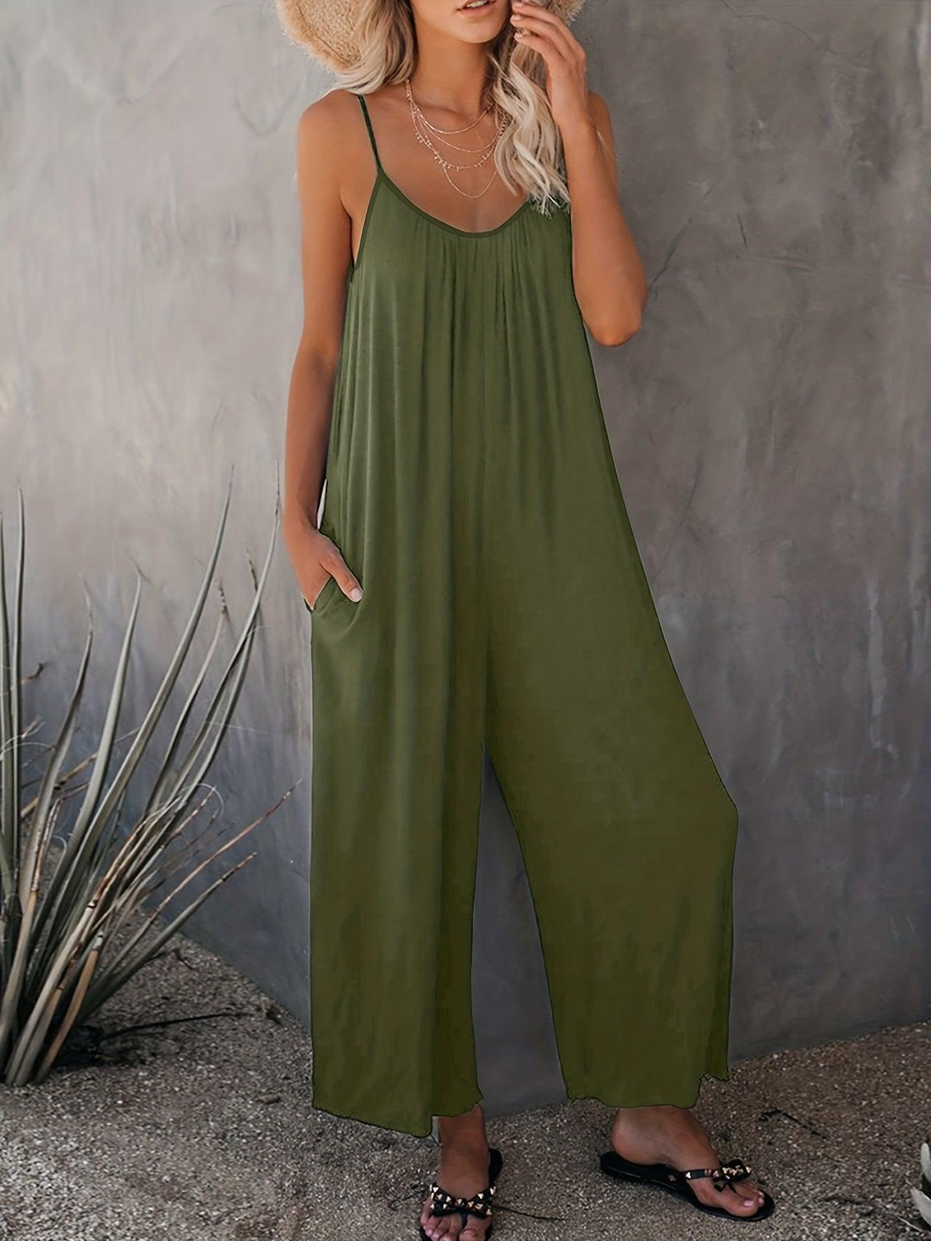 EMBER – Relaxed Fit Damen Jumpsuit für Mühelosen Stil