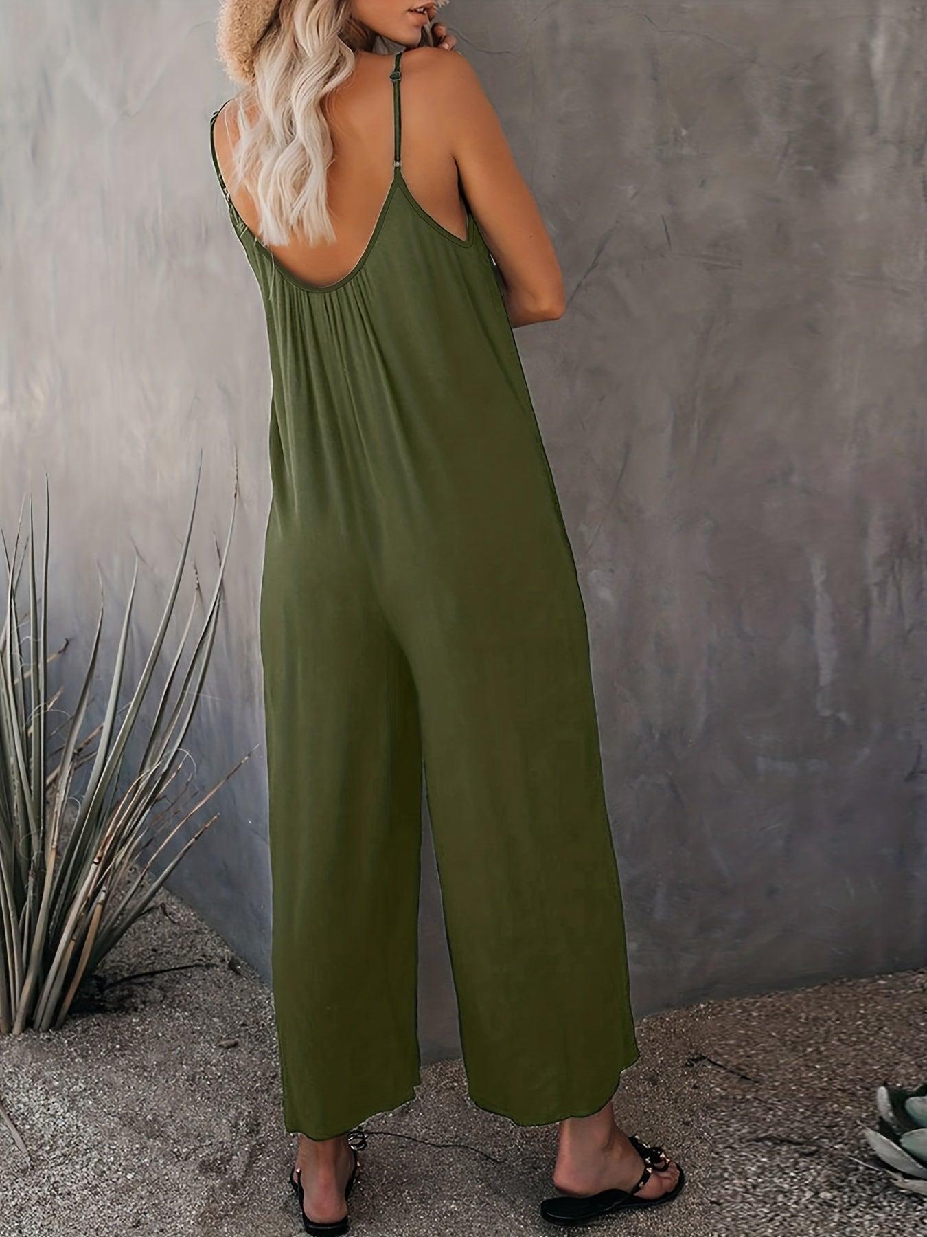 EMBER – Relaxed Fit Damen Jumpsuit für Mühelosen Stil