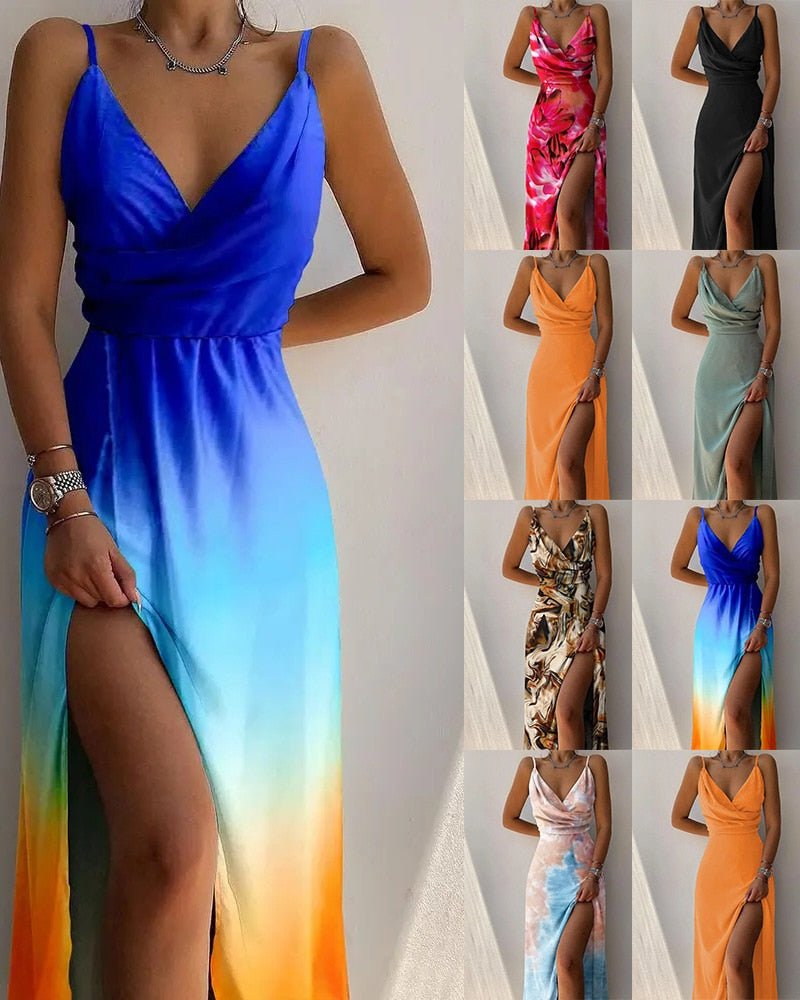 LIVIA – Leichtes Sommer-Maxi-Kleid aus Baumwolle