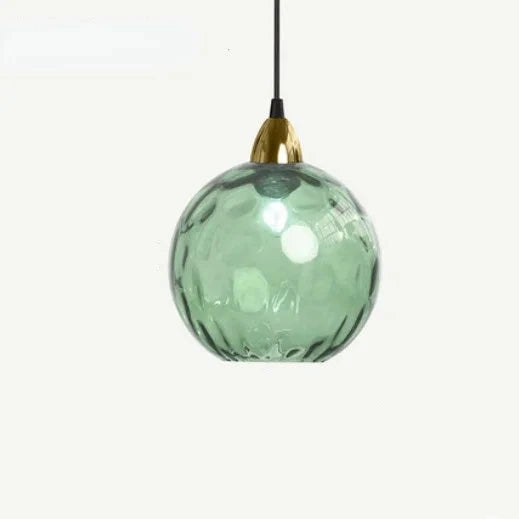 Variant image for Stilvolle Glashängelampe Pendelleuchte für Esszimmer und Wohnzimmer - Transparentes Design, E27 Anschluss, 30 cm Höhe-7