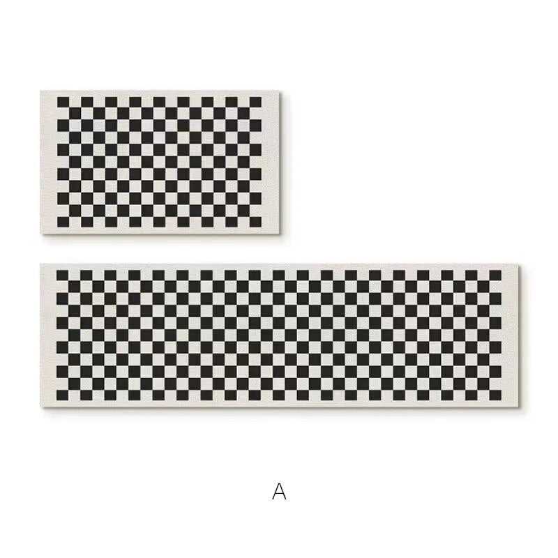 Variant image for Weiche Küchenmatte im Japanischen Stil - Rutschfest, Saugfähig, 100% Polyester, 60x40 cm und 120x40 cm-5