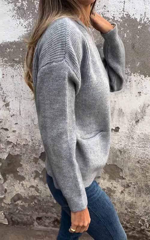 Marcia – Kuschelige Zip-Strickjacke Für Stil & Wärme