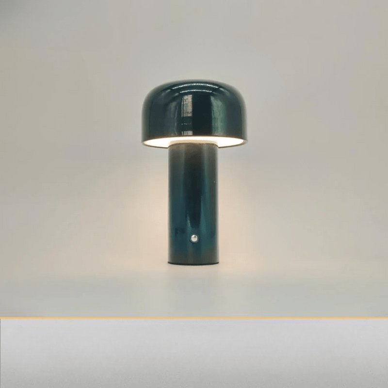 Wiederaufladbare Tischlampe ohne Kabel im Pilzdesign - Kabellose LED Tischleuchte für Zuhause und Büro-1