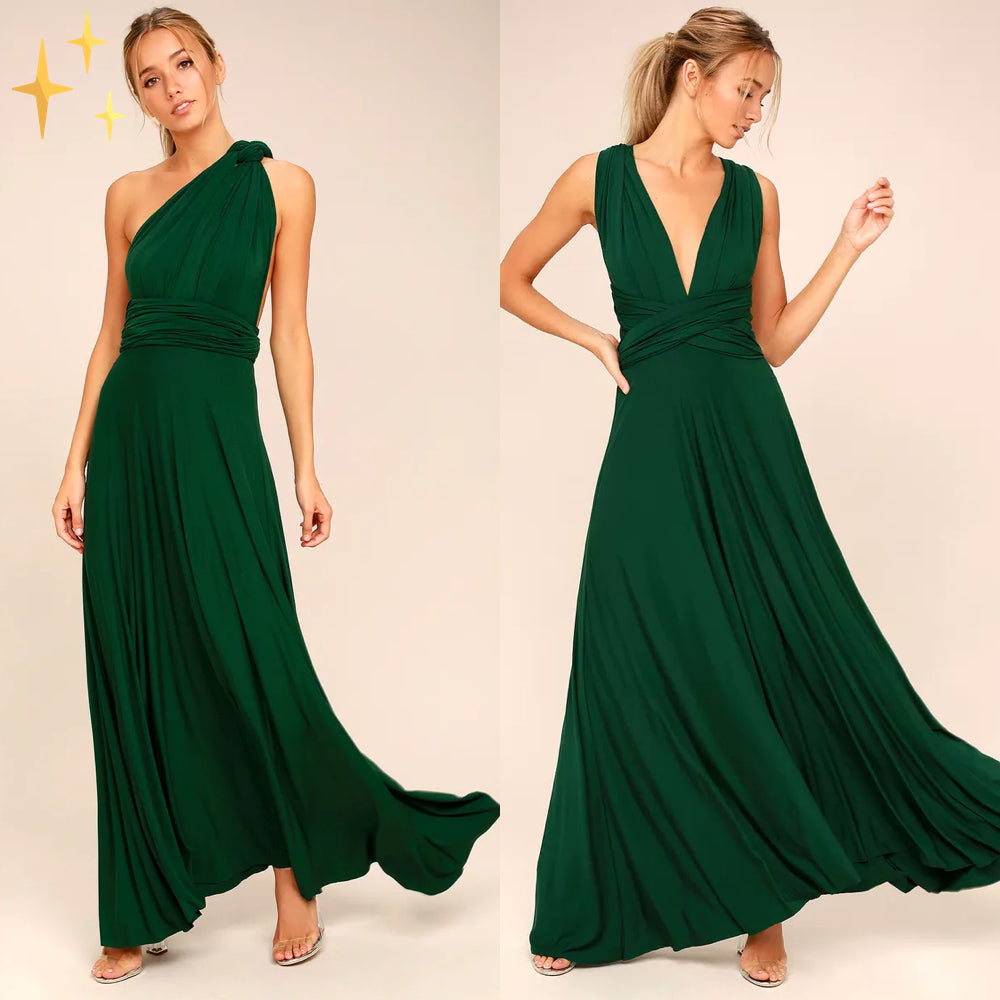 MIA – Chic Wrap Sommerkleid aus leichtem Stoff