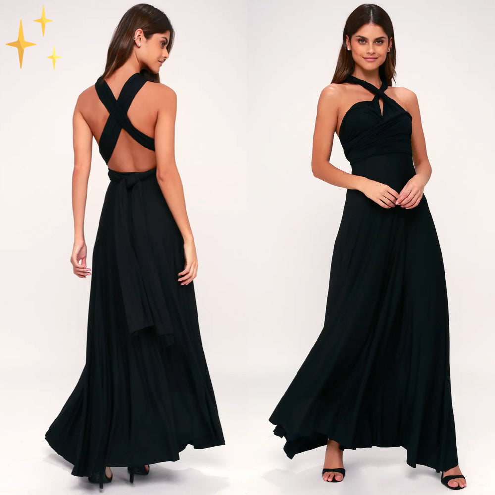 MIA – Chic Wrap Sommerkleid aus leichtem Stoff
