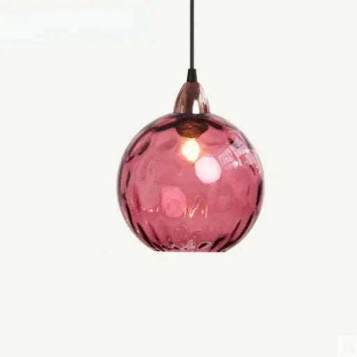 Stilvolle Glashängelampe Pendelleuchte für Esszimmer und Wohnzimmer - Transparentes Design, E27 Anschluss, 30 cm Höhe-6