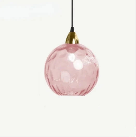 Variant image for Stilvolle Glashängelampe Pendelleuchte für Esszimmer und Wohnzimmer - Transparentes Design, E27 Anschluss, 30 cm Höhe-17