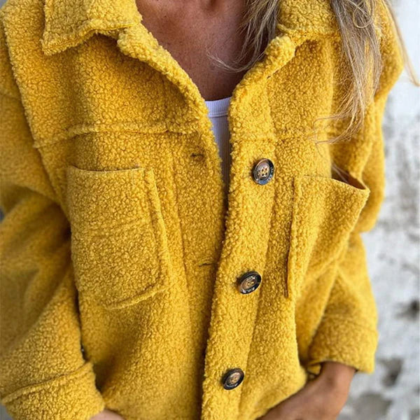 Dion – Kurze Wolljacke mit Revers für Damen