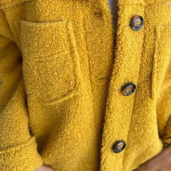 Dion – Kurze Wolljacke mit Revers für Damen