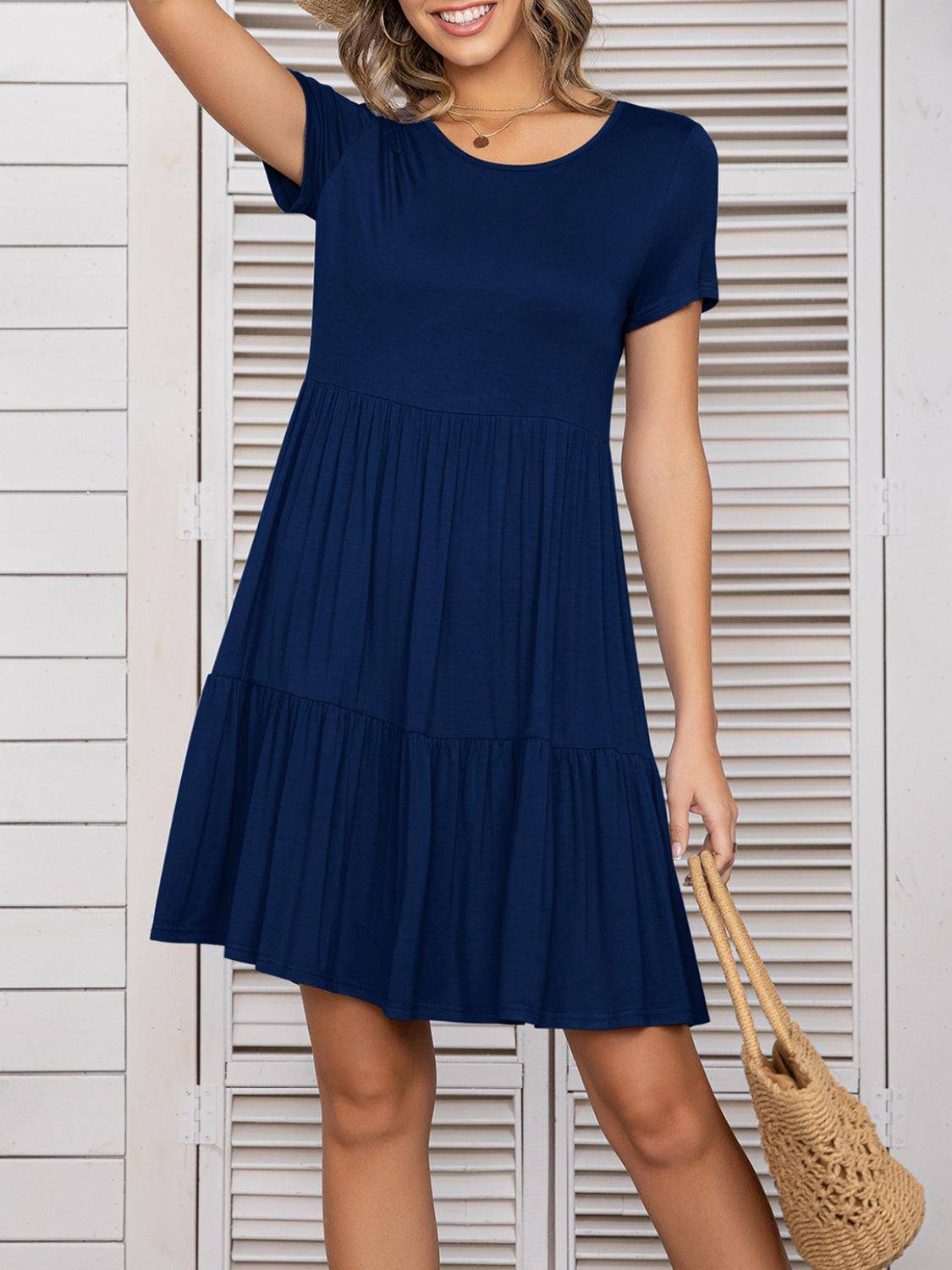 CLASSIC TEE MINI DRESS – Bequemes Sommerkleid aus Baumwolle