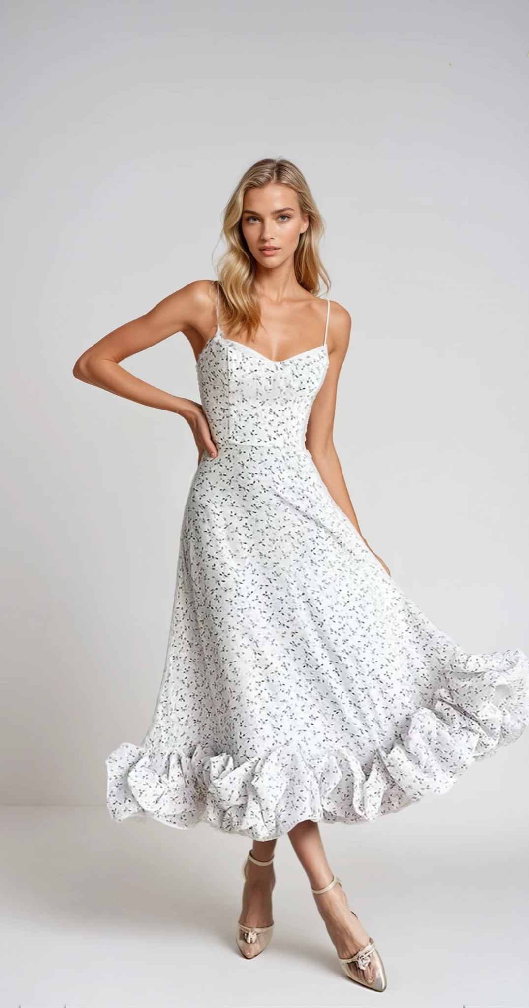 SERENA – Elegantes Boho Kleid mit Einem Einzigartigen Design