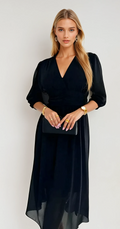 ABIGAIL – Elegantes Chiffonkleid aus Seide für besondere Anlässe
