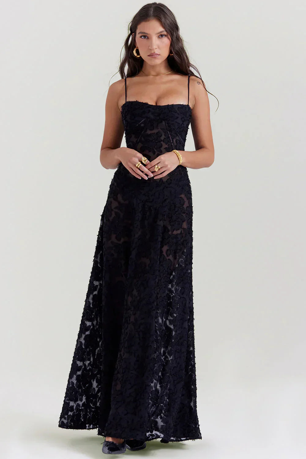 Elegantes und leichtes Sommerkleid