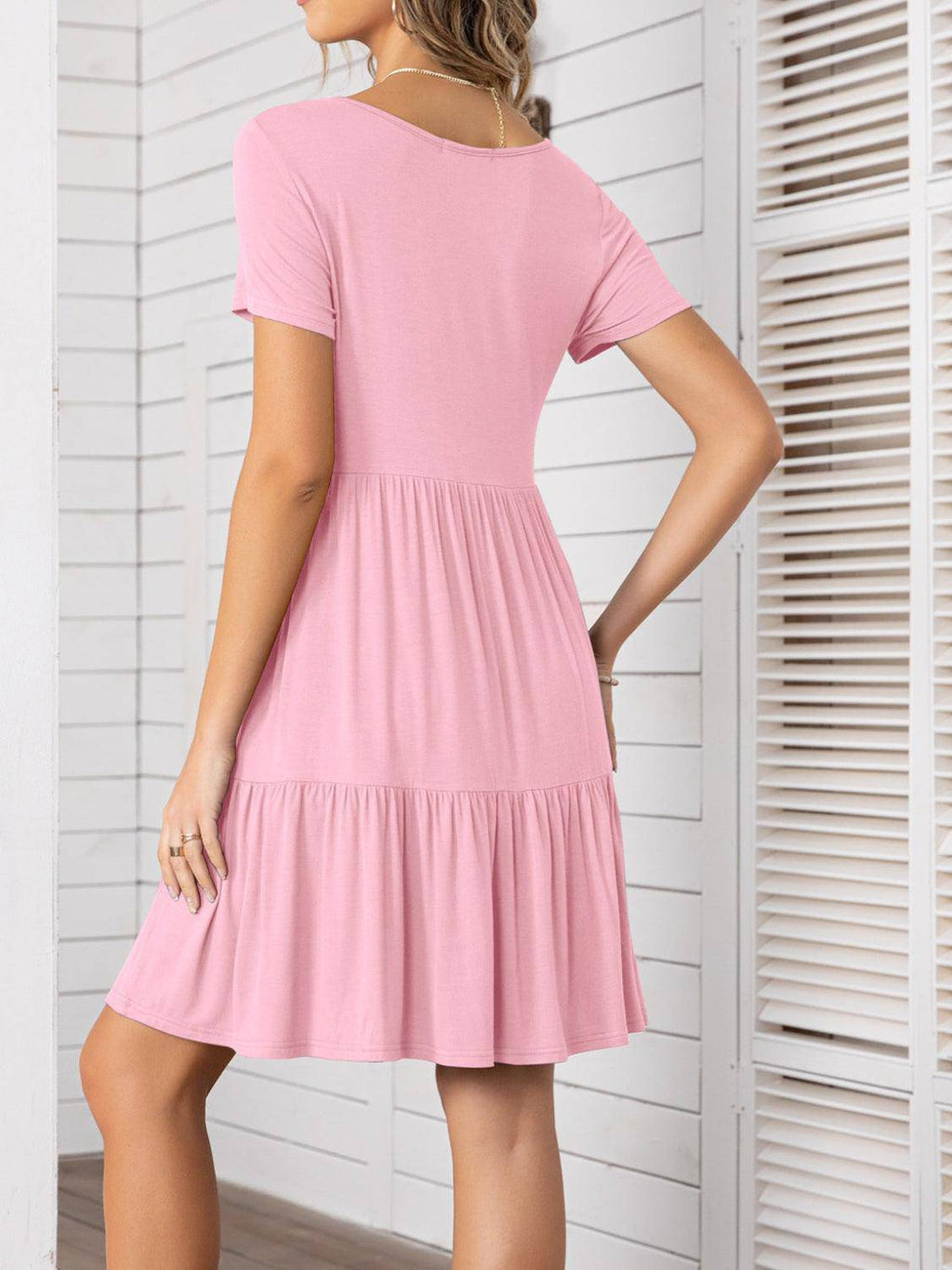CLASSIC TEE MINI DRESS – Bequemes Sommerkleid aus Baumwolle