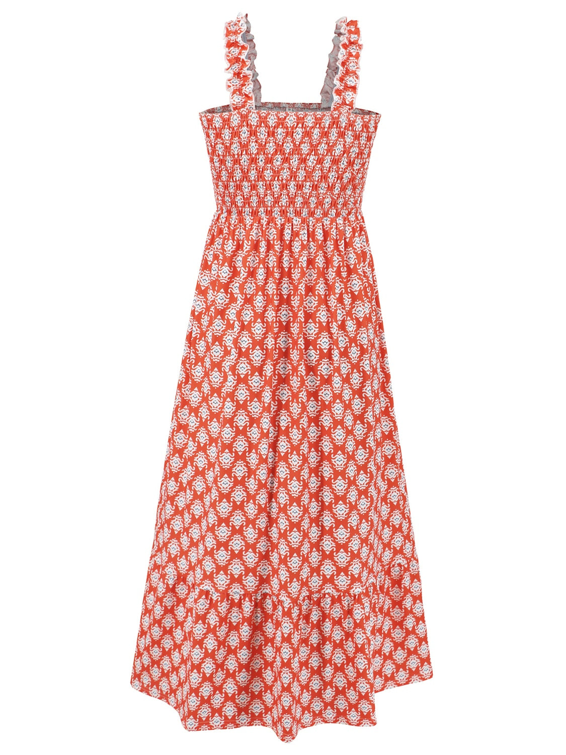 SUNNY DAYS – Smocked Ärmelloses Sommerkleid für Damen