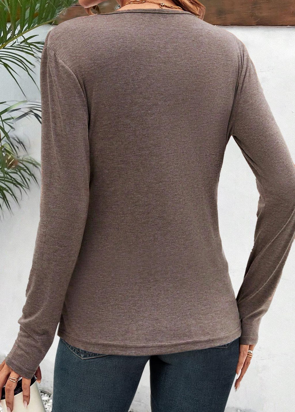ChicCrest V-Ausschnitt Bluse