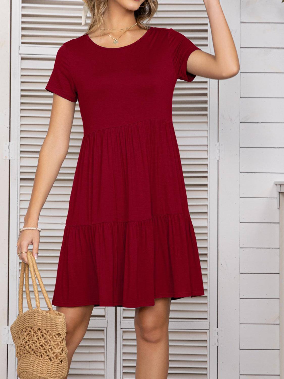 CLASSIC TEE MINI DRESS – Bequemes Sommerkleid aus Baumwolle