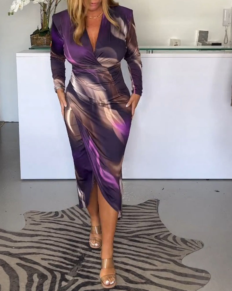 OLIVIA – Elegantes Blumenkleid aus leichtem Stoff für den Sommer