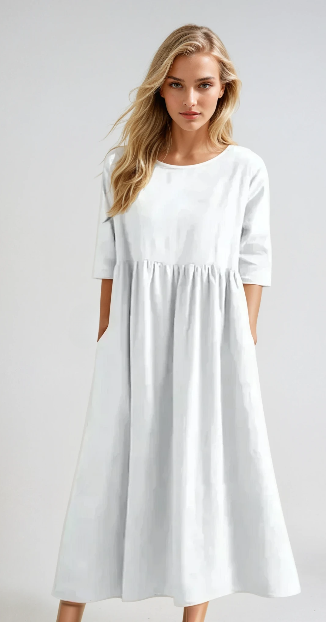 LILA – Leichtes Atmungsaktives Sommerkleid für Warme Tage