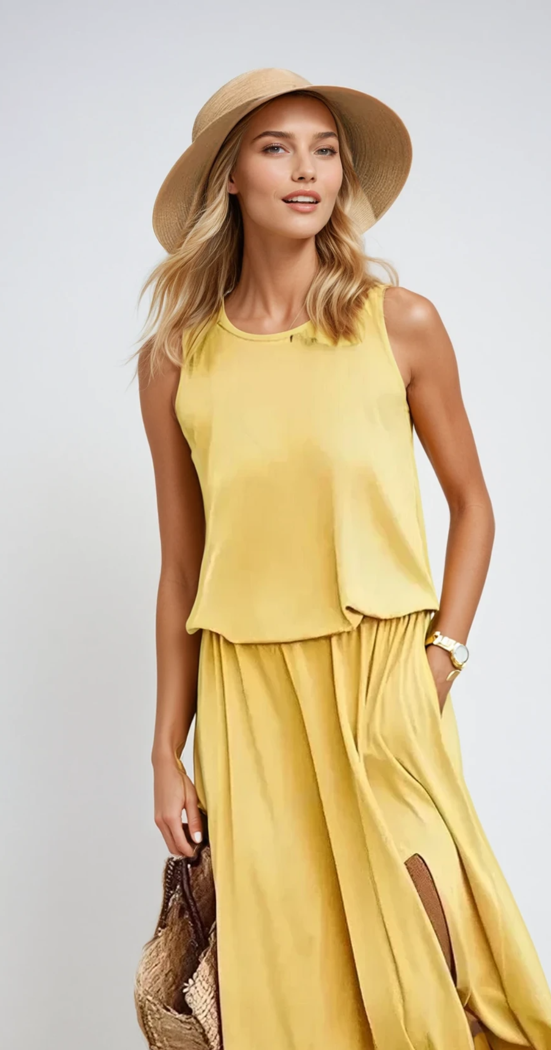 JULIET – Zeitlos Elegantes Sommerkleid aus Baumwolle