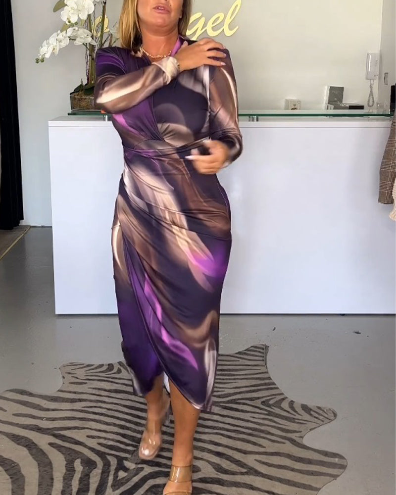 OLIVIA – Elegantes Blumenkleid aus leichtem Stoff für den Sommer