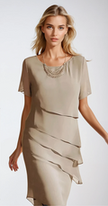 TESS – Chiffonkleid mit Eleganz und Komfort