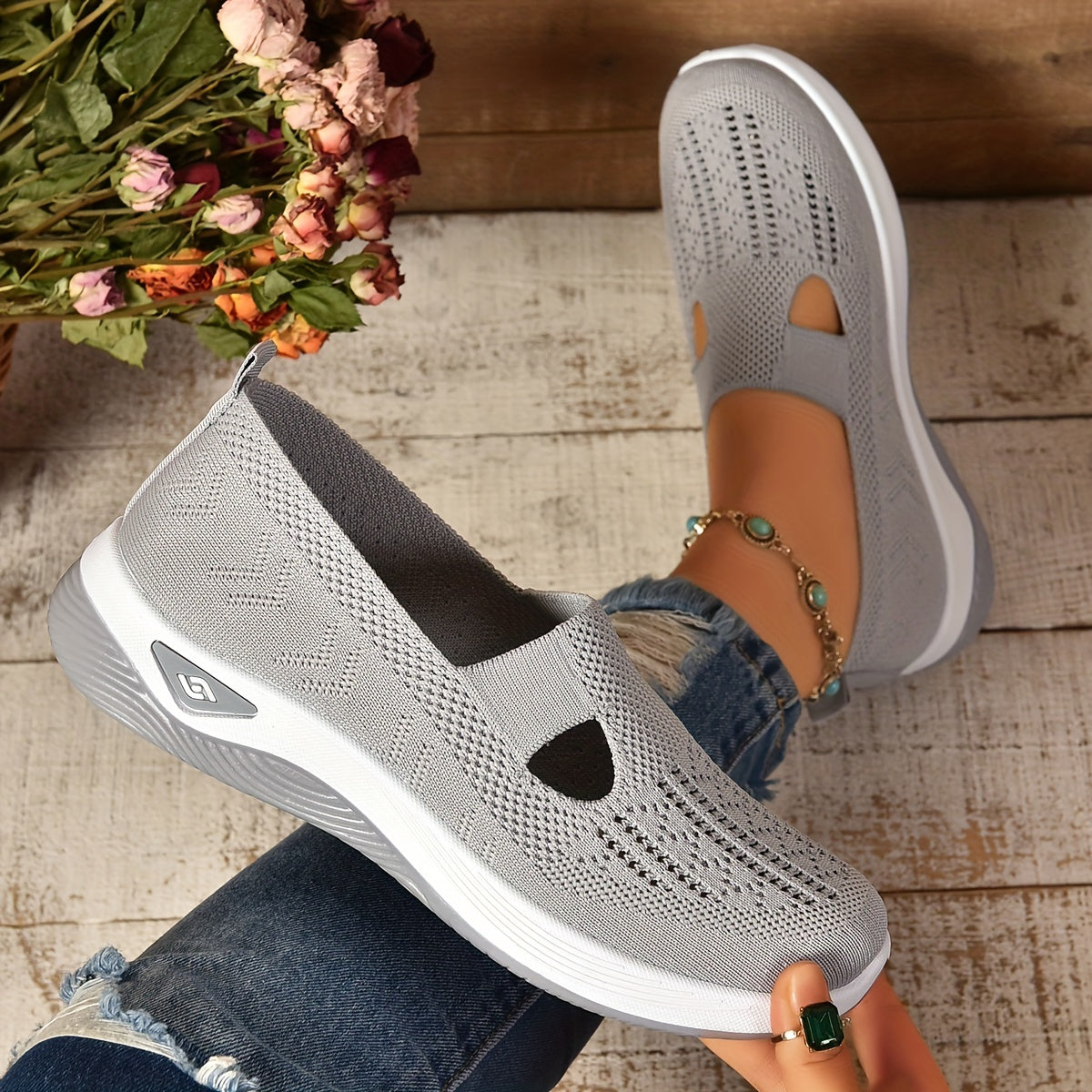 Damen Slipper Komfort Schwarz Orthopädisch Mit Fußgewölbeunterstützung Größe 36-42-6
