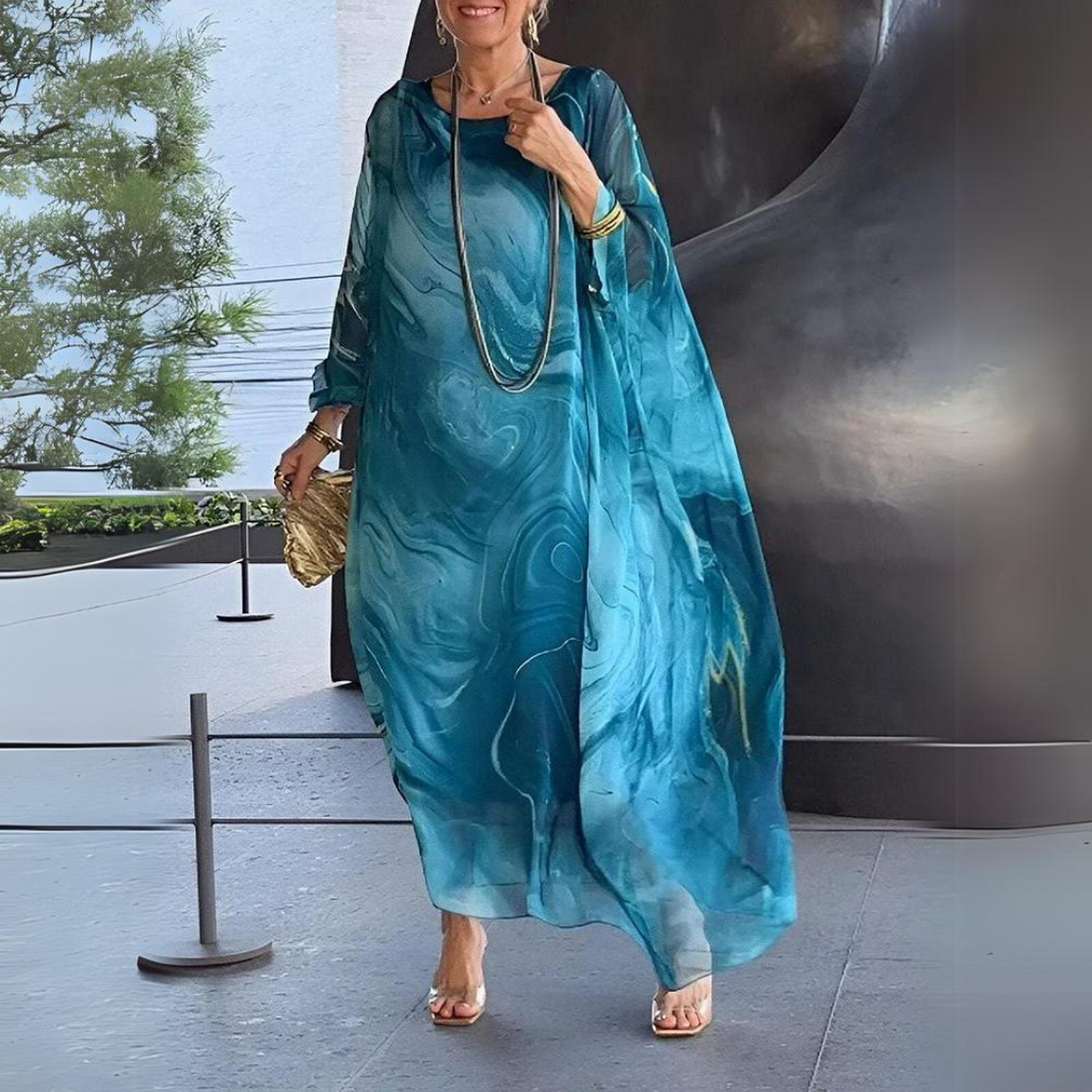 Giulia – Elegantes Kleid aus Seidenchiffon