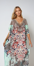 ELARA – Sommerkleid Mit Küstenblüten Für Den Sommer
