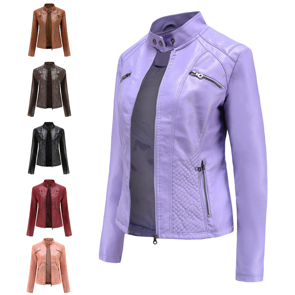 Ariana Elegante Frühlingsjacke aus Leder